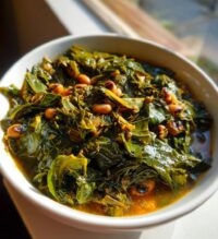black eyed peas collard greens