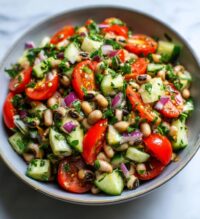 black eyed peas salad