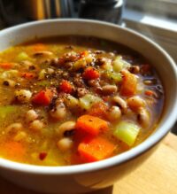 black eyed peas soup