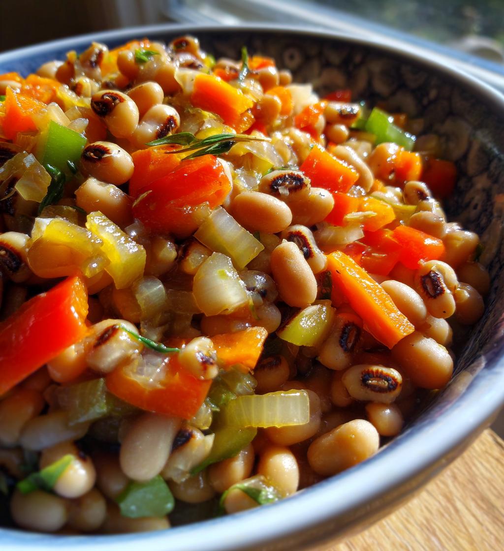 black eyed peas without meat