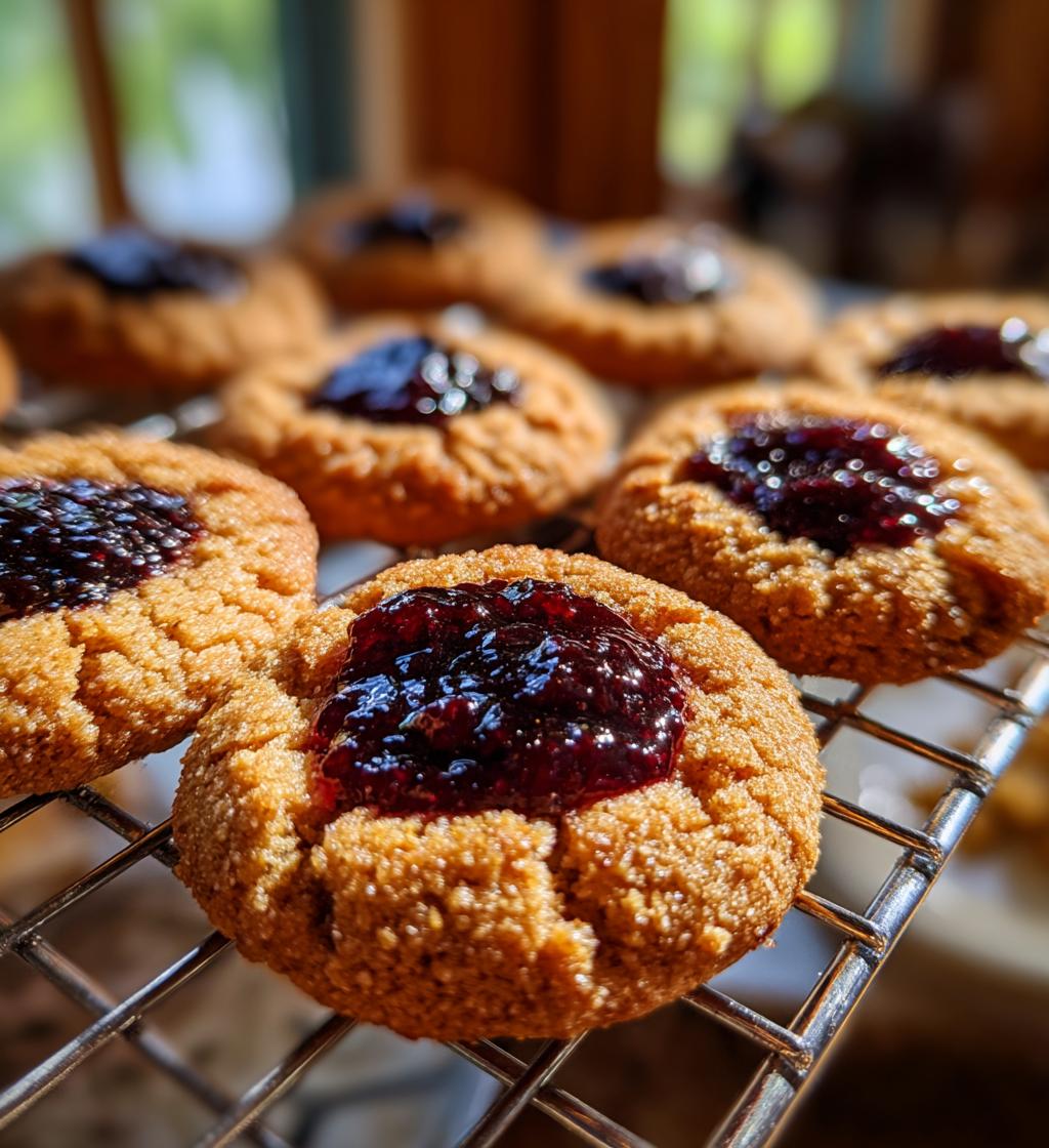 blackberry sage thumbprint cookies