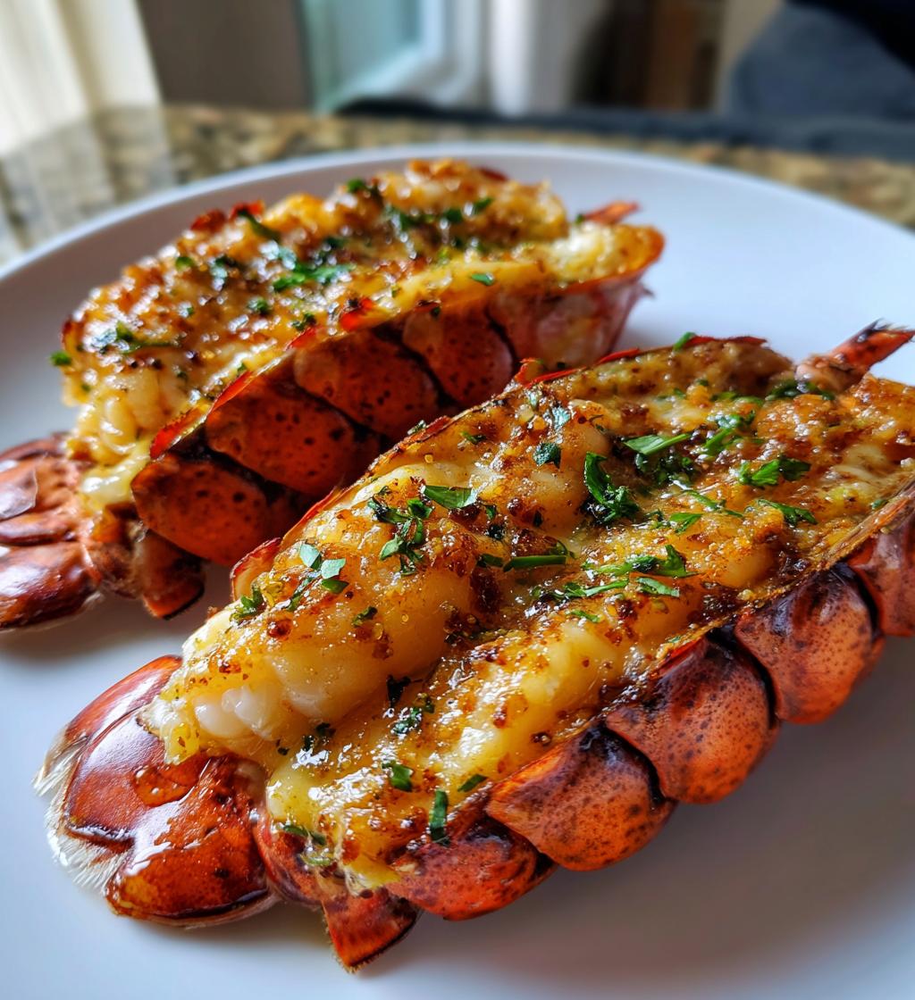 broil lobster tail in oven