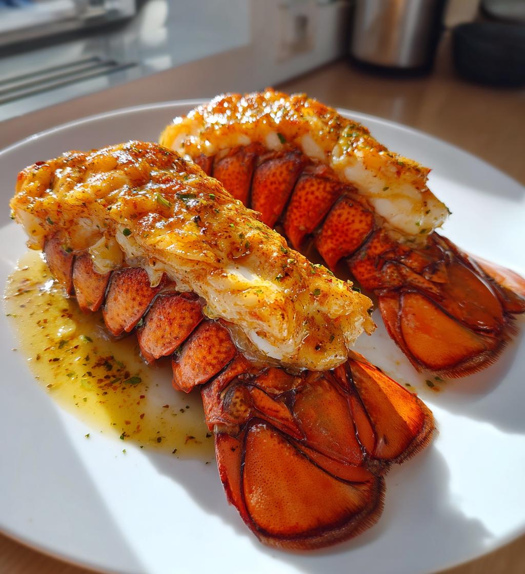 broil lobster tail