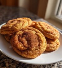 brown butter snickerdoodle cookies