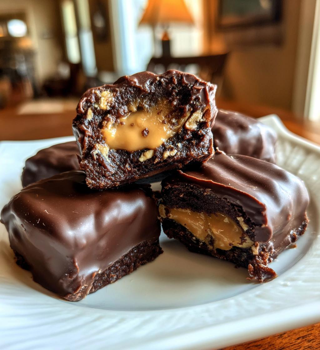 brownie buckeyes