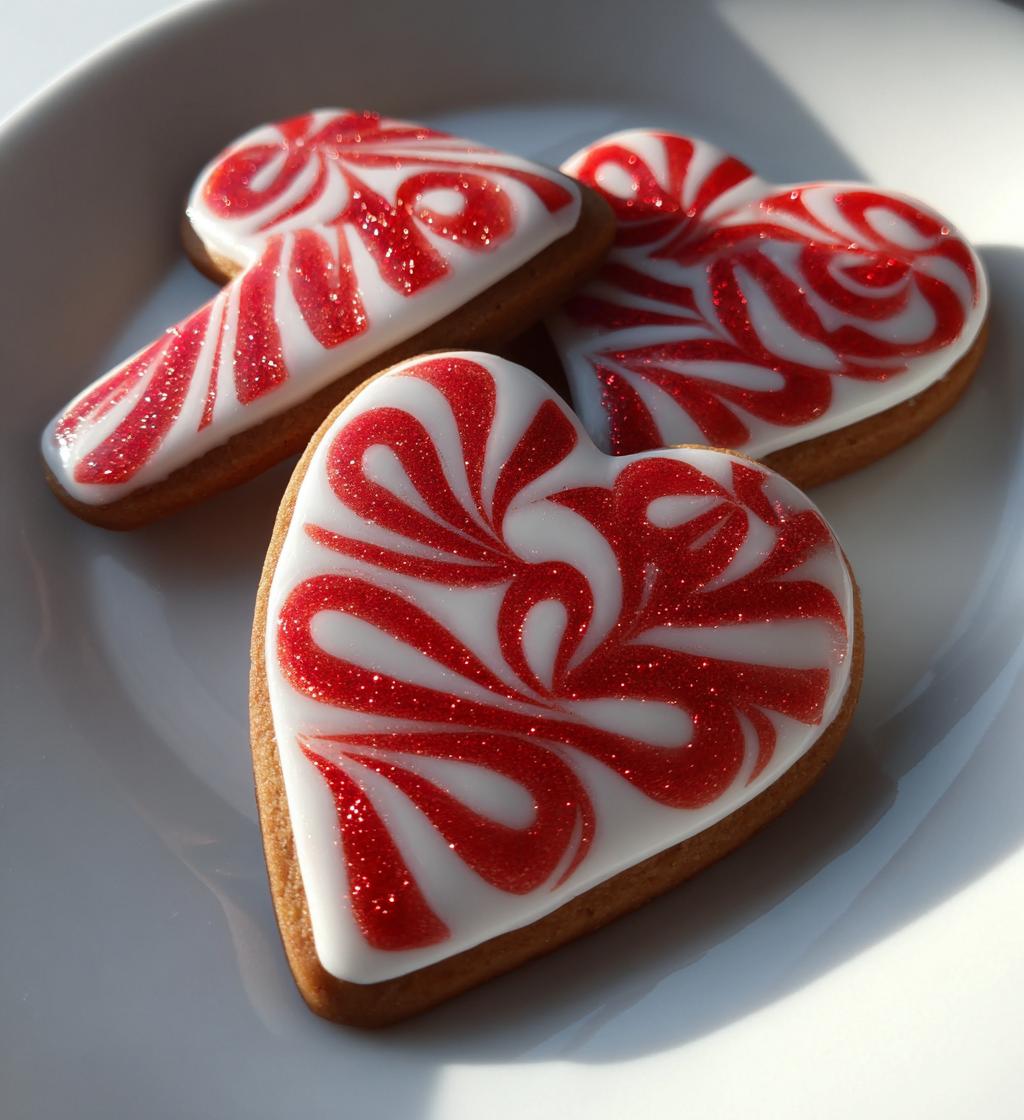 candy cane cookies royal icing