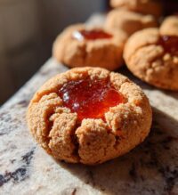 carrot spice thumbprint cookies