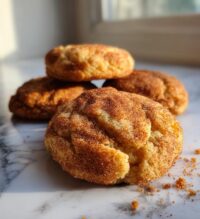 chai snickerdoodle cookies