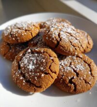 chewy gingerbread cookies