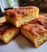 chewy snickerdoodle bars