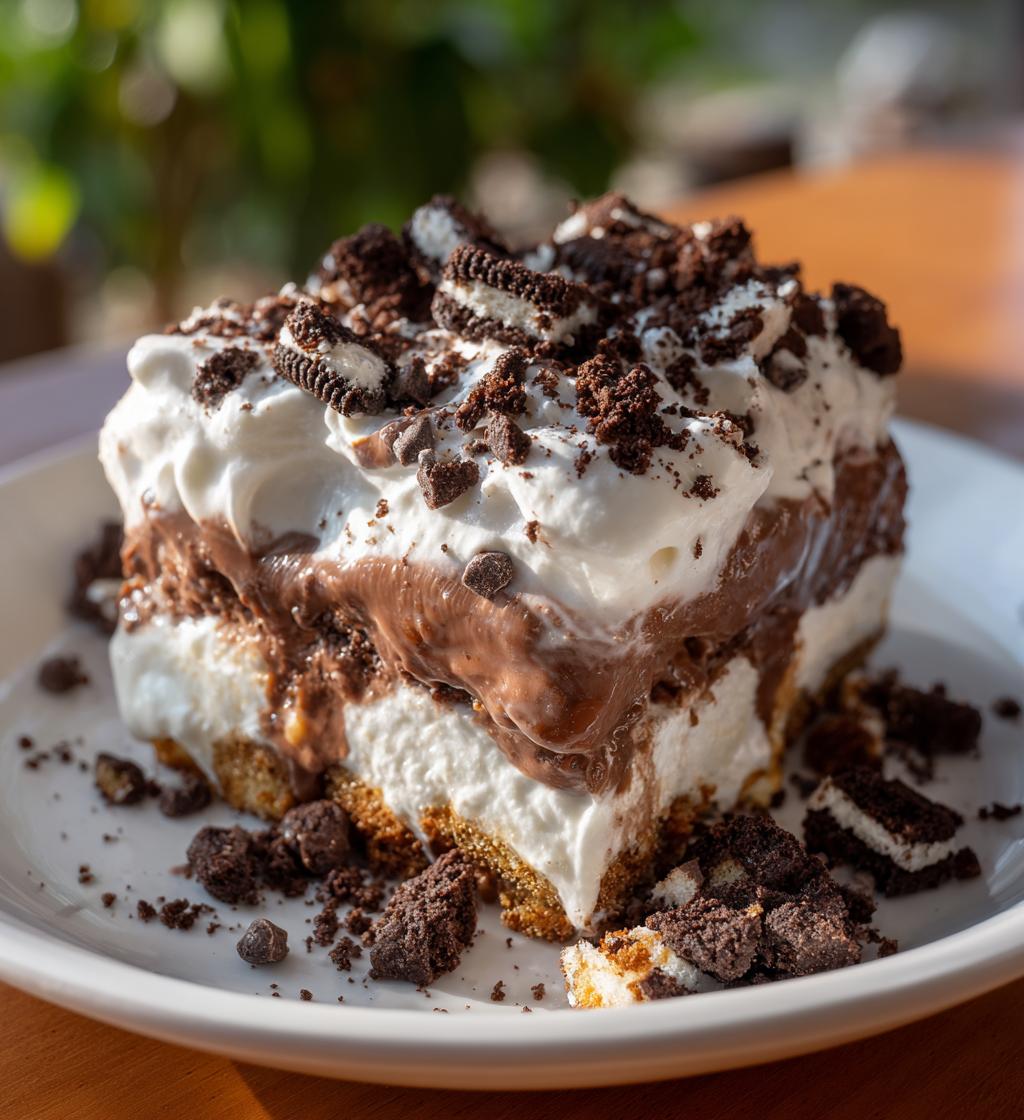 chocolate cool whip dessert