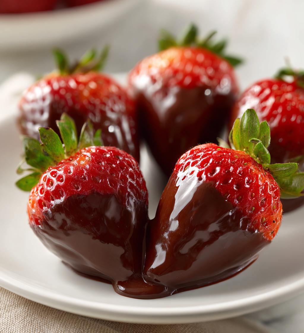 chocolate covered strawberries valentine