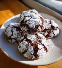 chocolate crinkle cookies