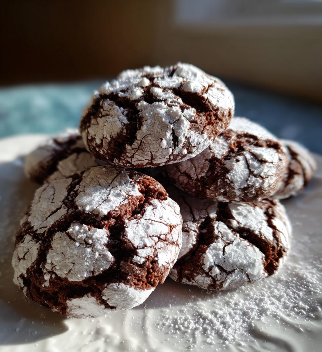 chocolate crinkle