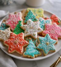 christmas royal icing cookies