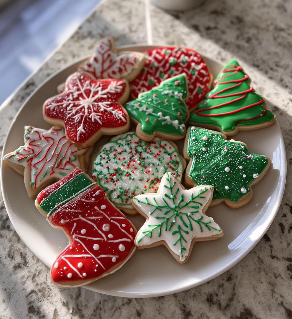 christmas royal icing cookies ideas