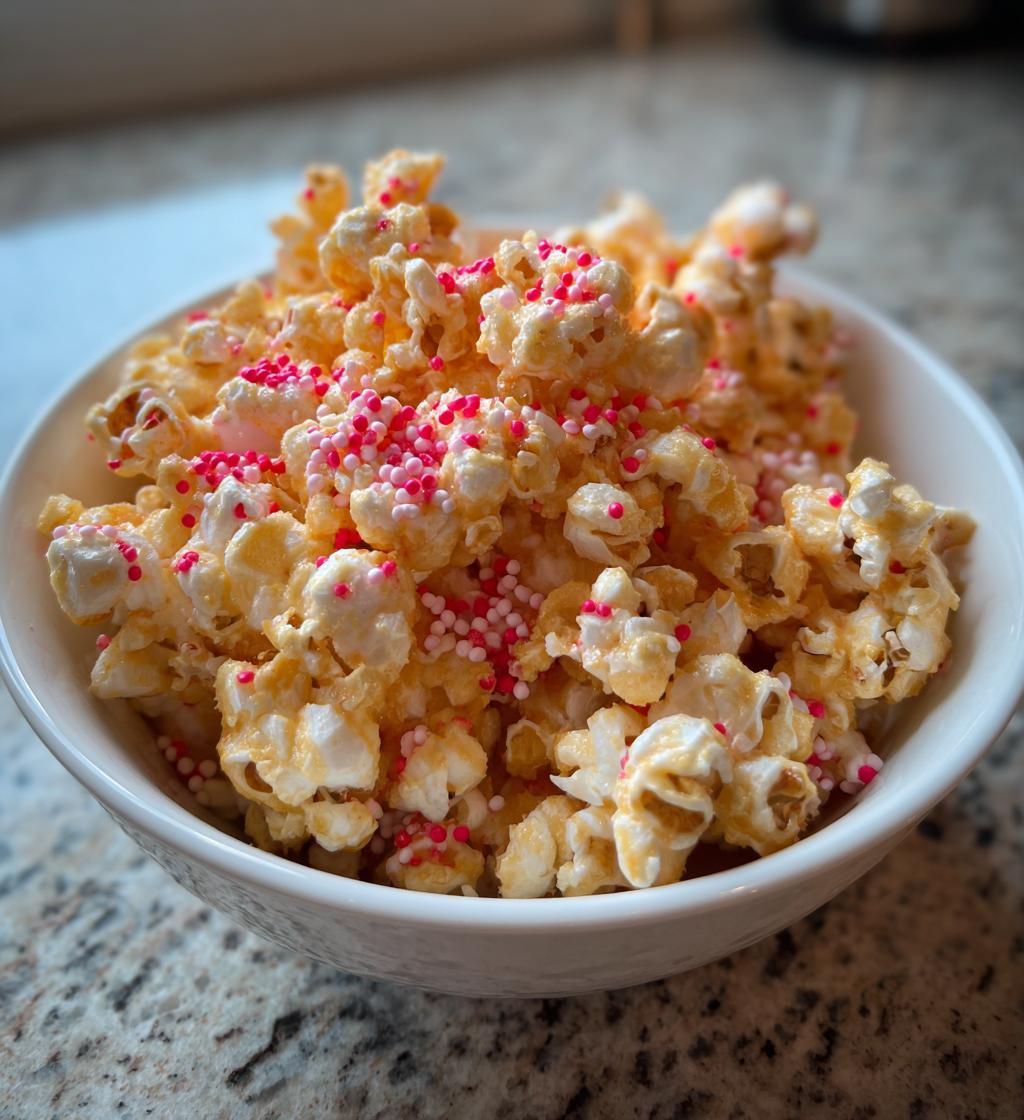 cinnamon sweetheart valentine popcorn