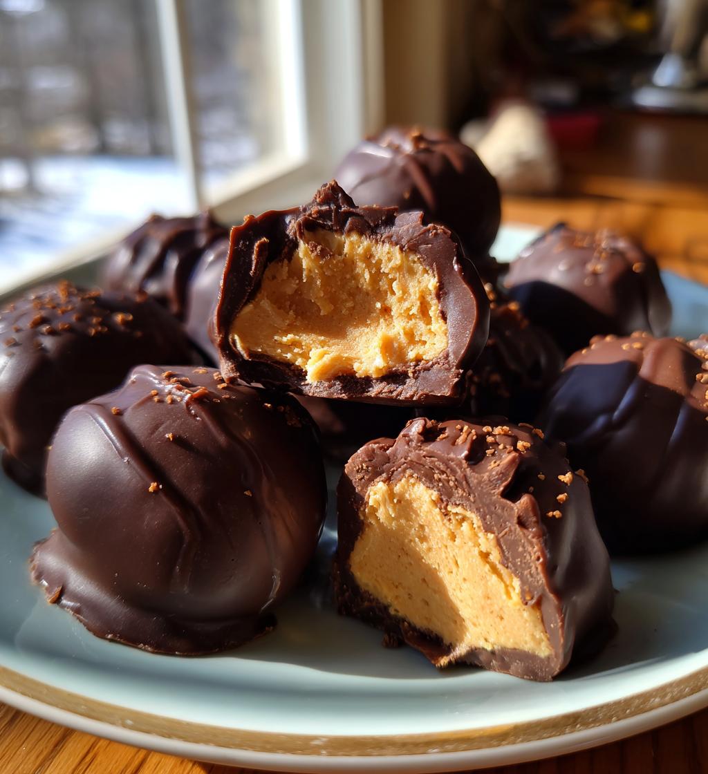 classic peanut butter buckeyes