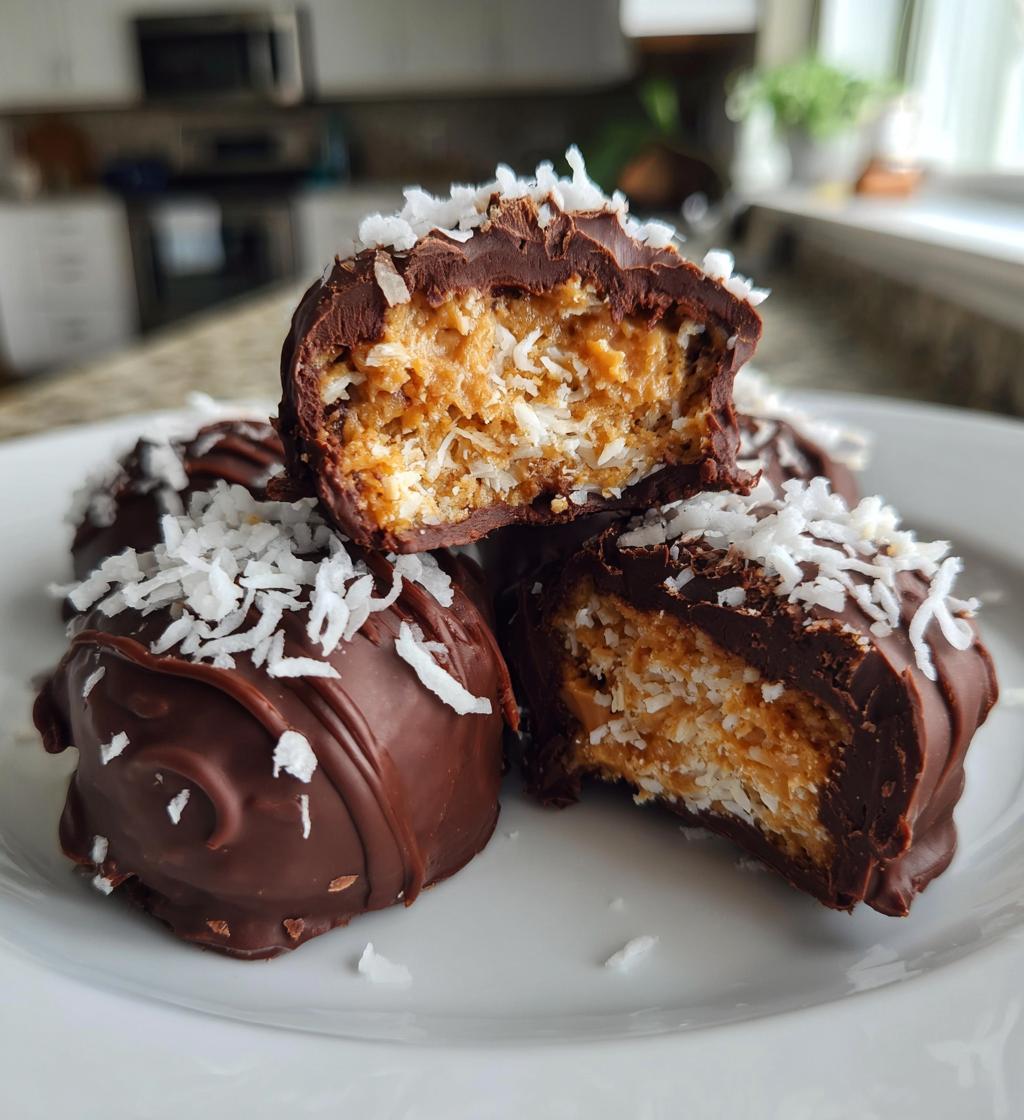 coconut buckeyes