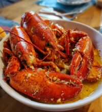 cooked lobster