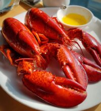 cooking lobster