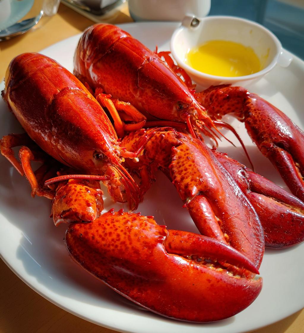 cooking lobster