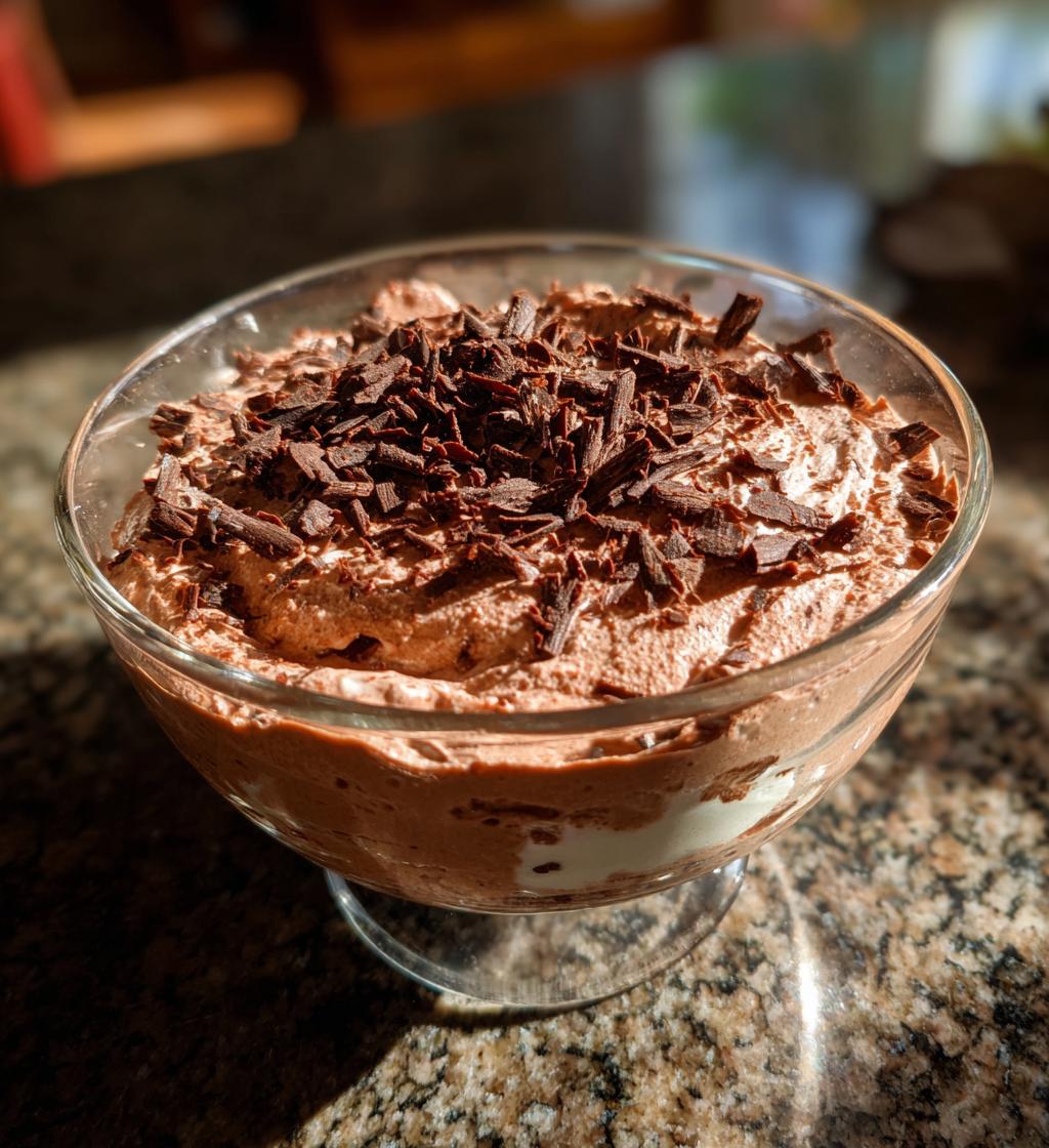 cool whip chocolate mousse