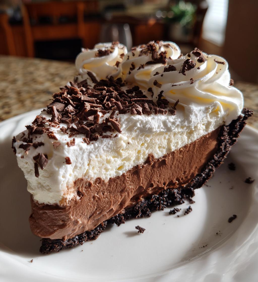 cool whip chocolate pie