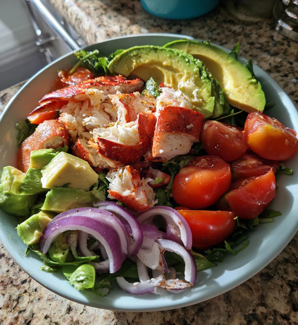 crab and lobster salad