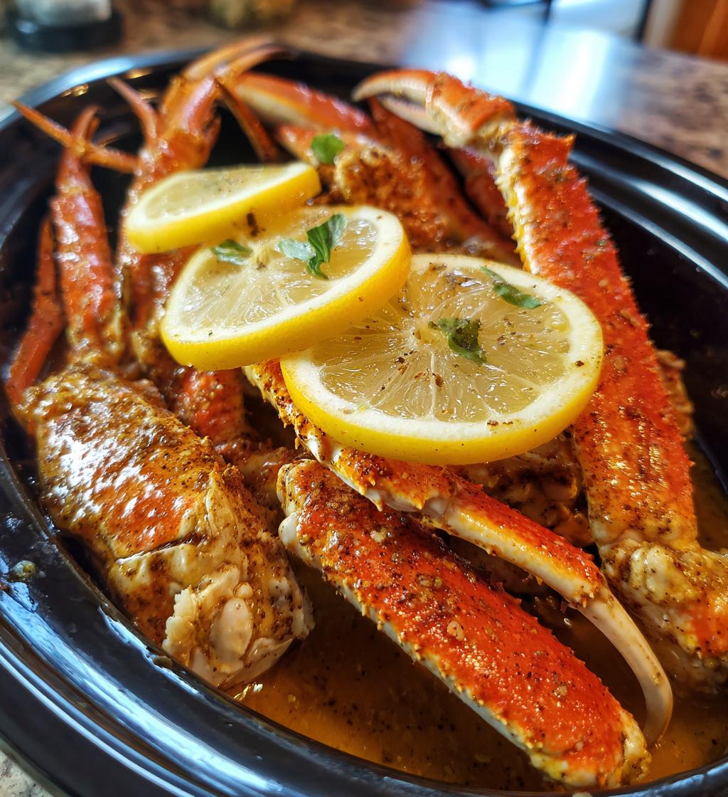 crab legs crockpot