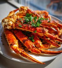crab legs on blackstone