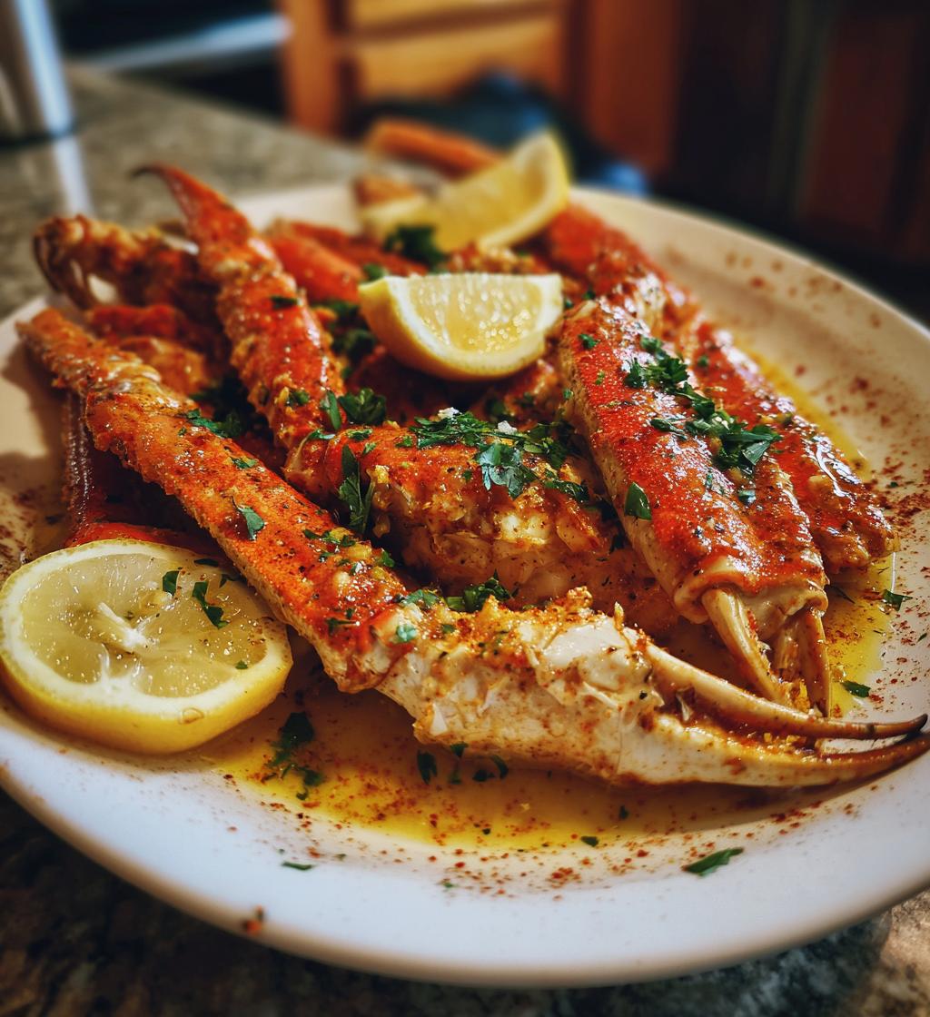 crab legs recipe oven