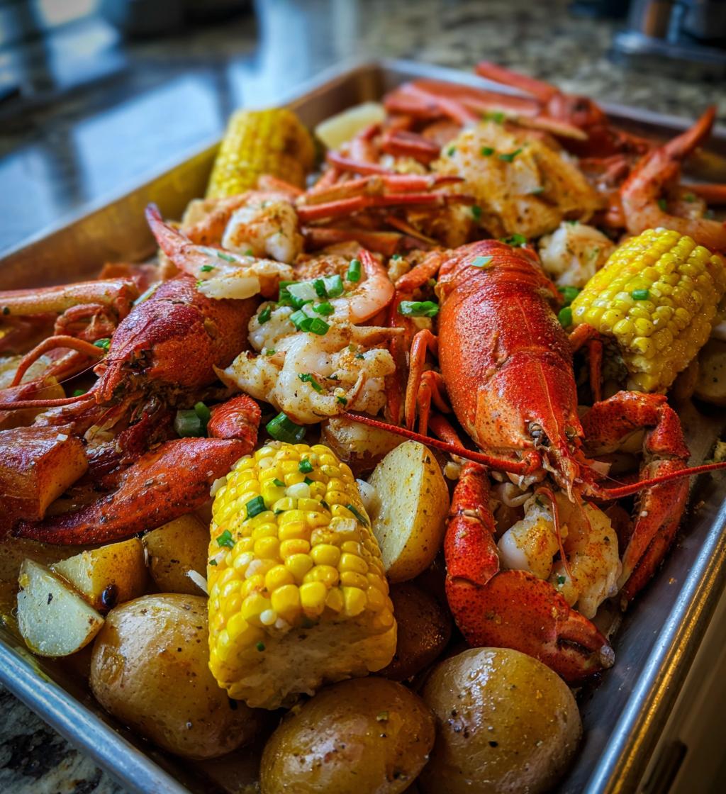 crab lobster shrimp boil