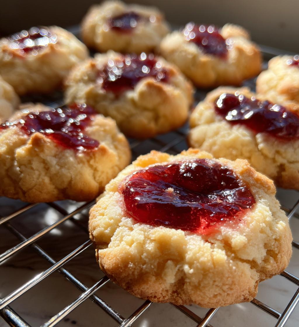 cream cheese thumbprint cookies recipe