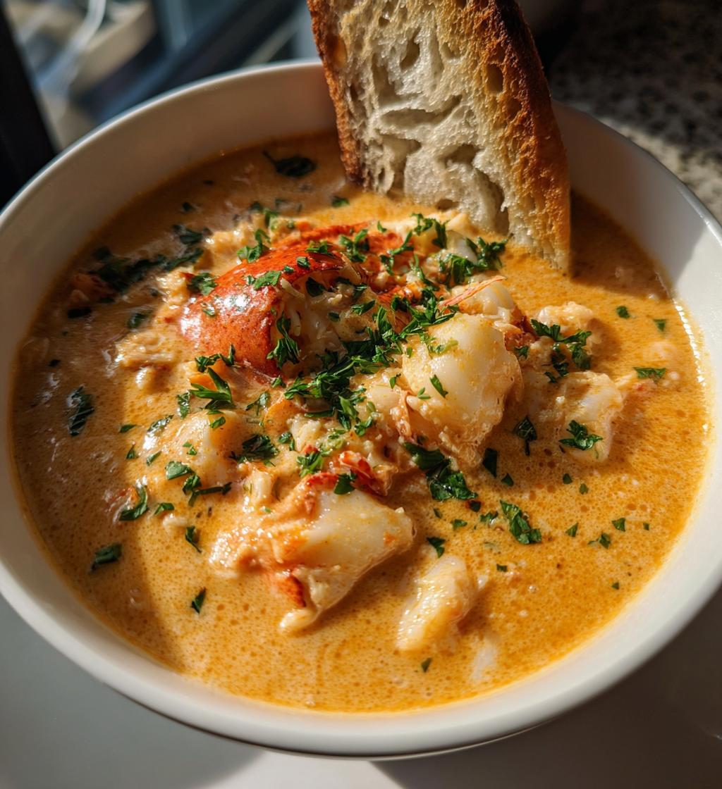 crockpot lobster bisque