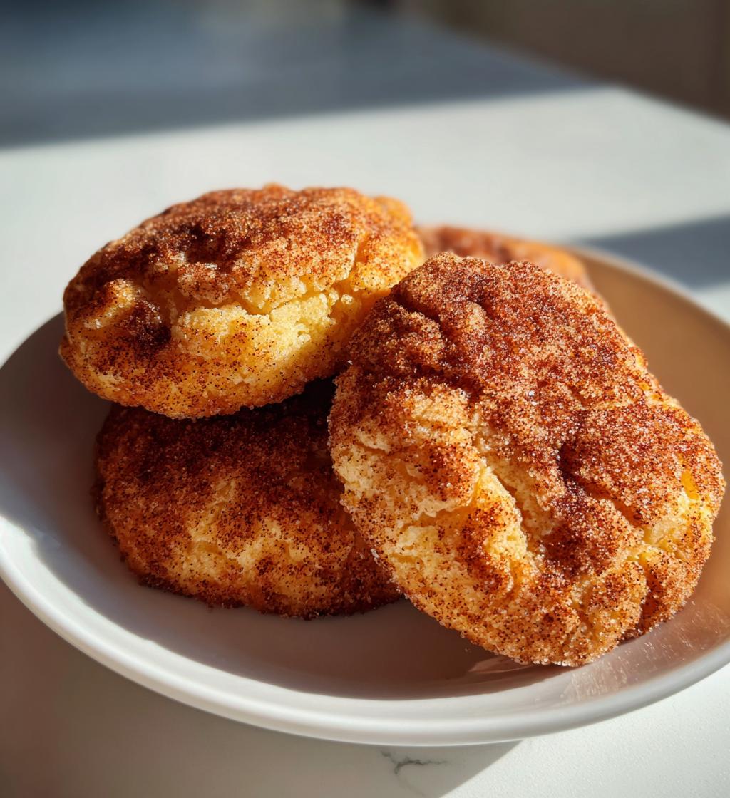 crumble snickerdoodle cookie