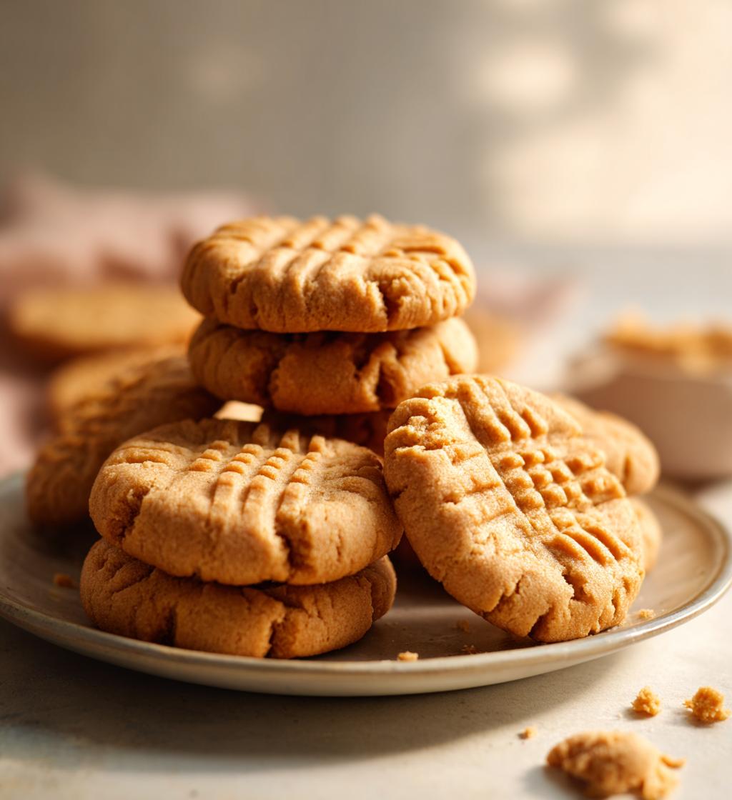 crunchy peanut butter cookies