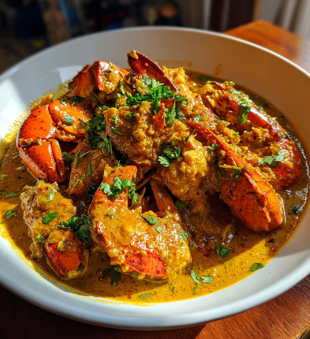 curry lobster recipes