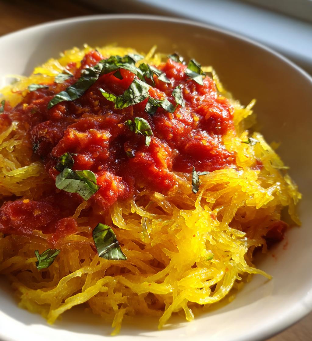 daniel fast spaghetti squash recipes