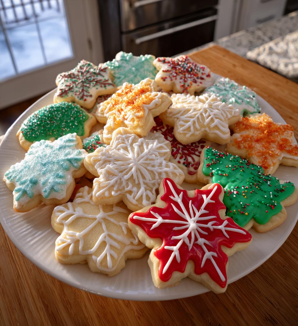 decorated christmas cookies royal icing