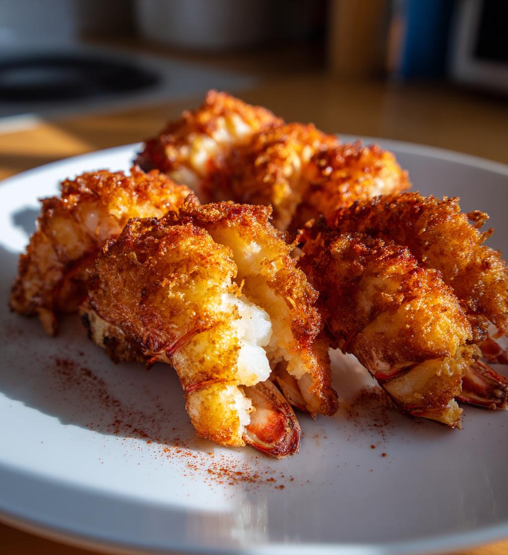 deep fried lobster tail