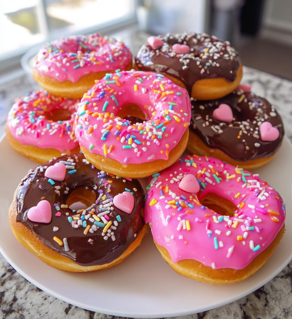 donut valentine ideas