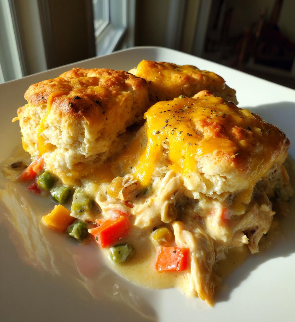 dump and bake chicken dinner with red lobster biscuits