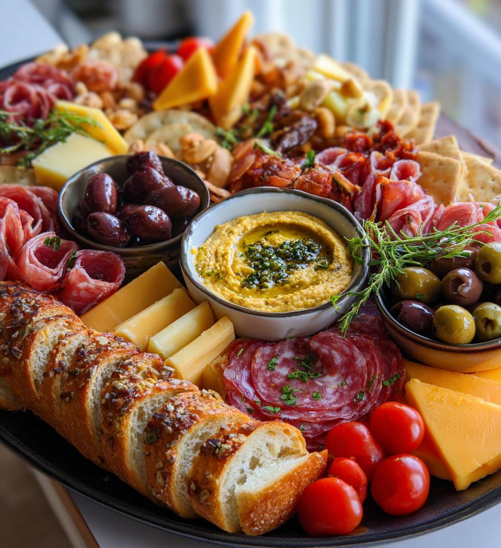 easy football charcuterie board