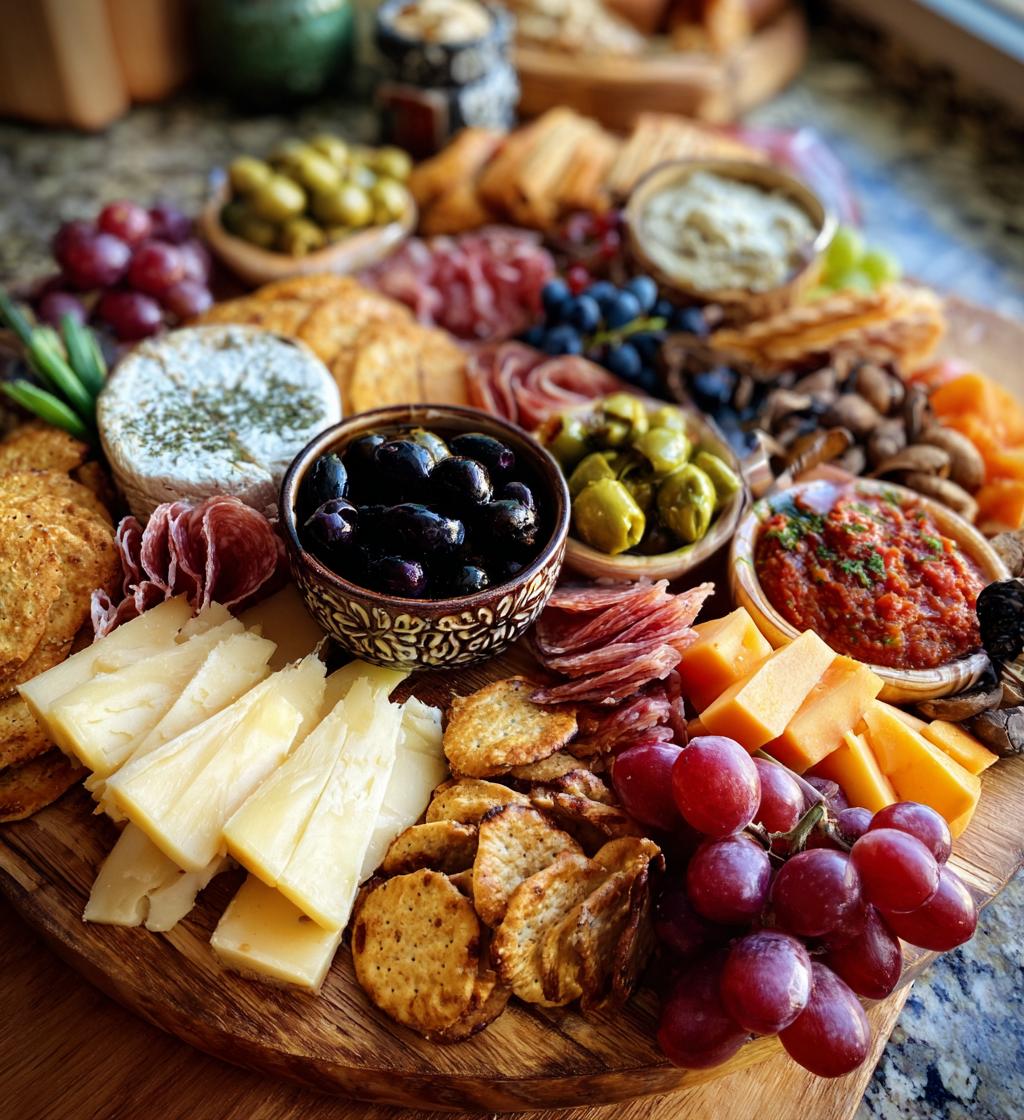 easy game day charcuterie board