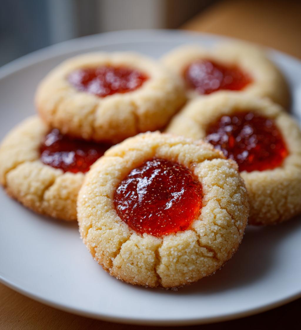 easy thumbprint cookies simple
