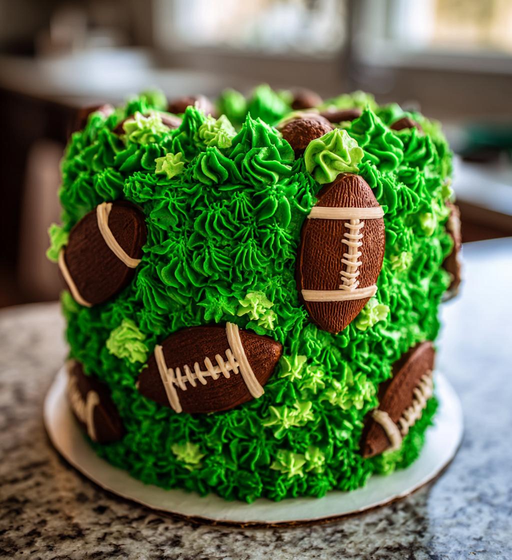 fantasy football cake