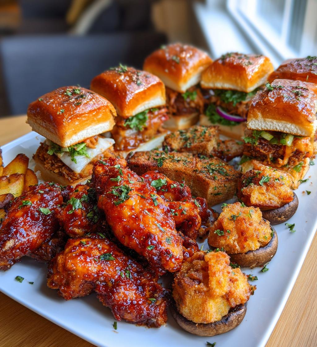 finger food football party