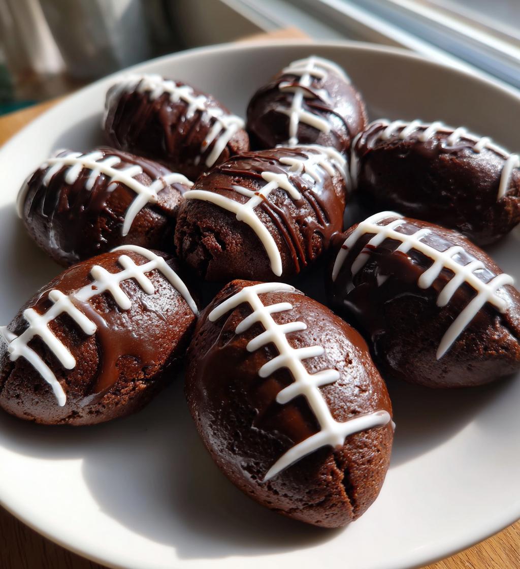 football brownies