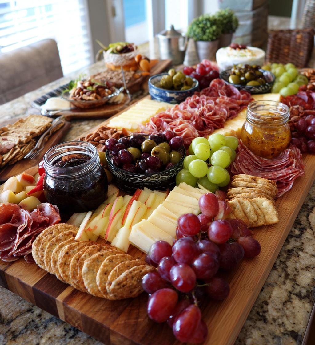 football charcuterie boards